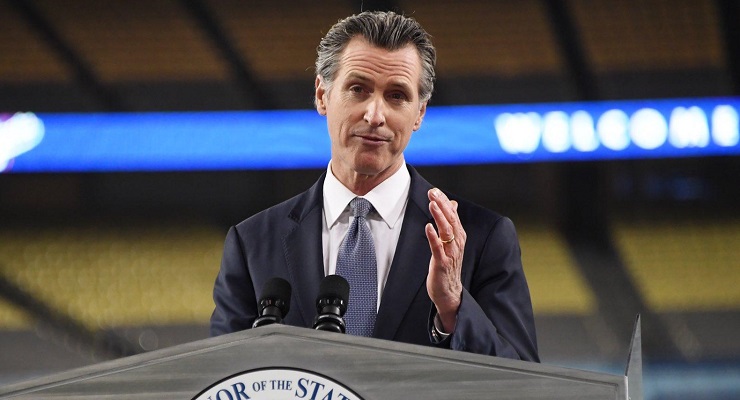 Newsom: State Will Ease Mask Rule To Align With New Federal Guidance