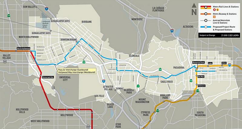 Metro Approves North Hollywood Bus Rapid Transit Route Through Pasadena – Pasadena Now - Pasadena Now