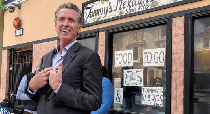 Newsom: To-Go Alcohol Sales Are Here To Stay, But Only With Food Purchases