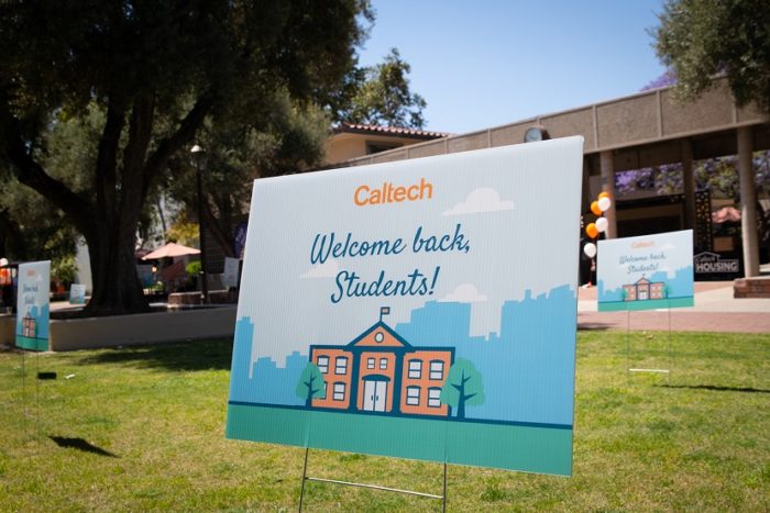 Caltech Welcomes Students Back to Campus, Kicks Off 2021-22 Academic ...