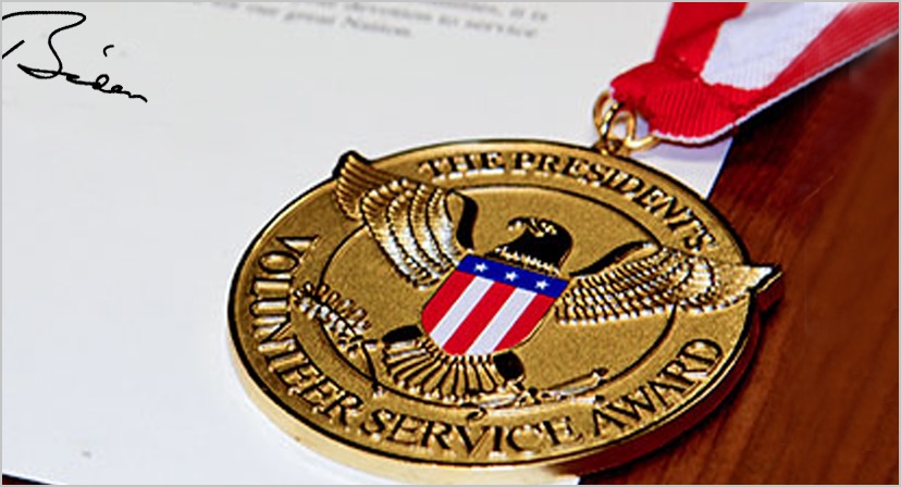 Altadena Resident Presented President’s Volunteer Service Award