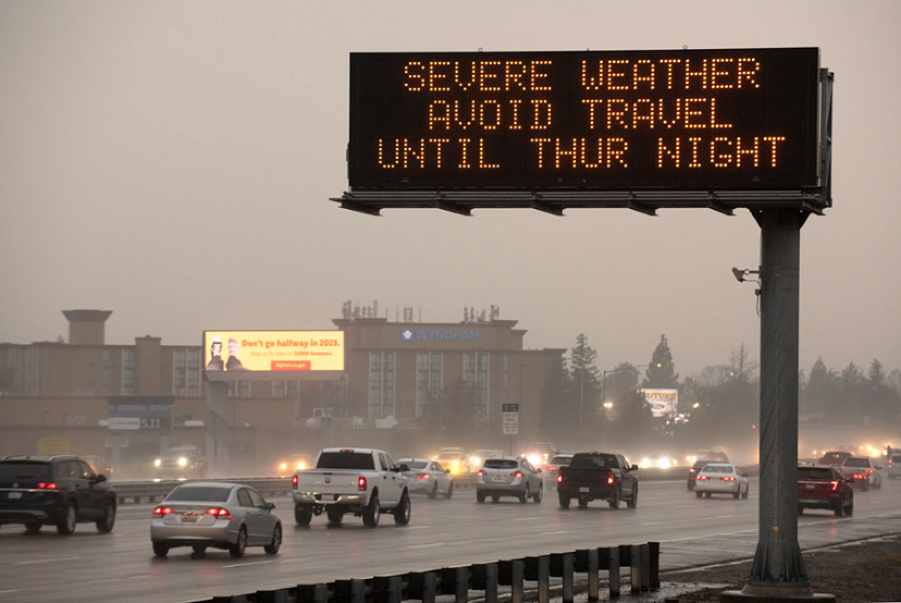 Caltrans Activates Statewide Electronic Highway Signs Due to Severe Weather