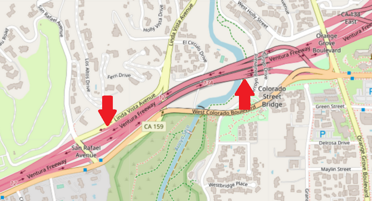 Caltrans to Close SR-134 Off-Ramps in Pasadena during Nov. 3 Weekend ...