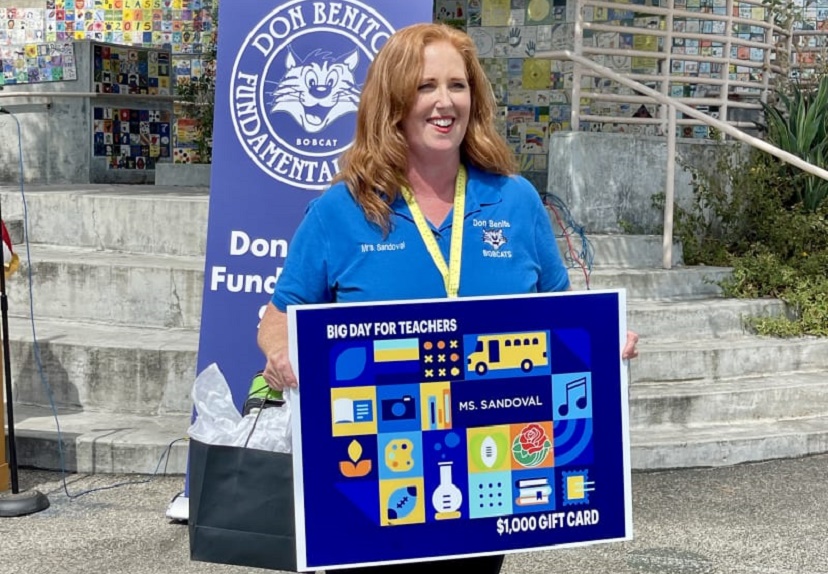 Don Benito’s Christine Sandoval Honored by CFP Foundation for