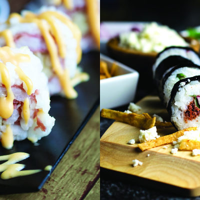 Add Beef for a Trendy Twist on Sushi