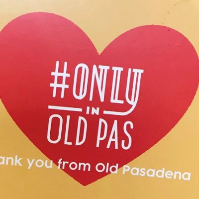 Old Pasadena Management District Announces its “Only in Old Pas Giveaway” Surprise Gift Card Giveaways Support Small Businesses in Old Pasadena