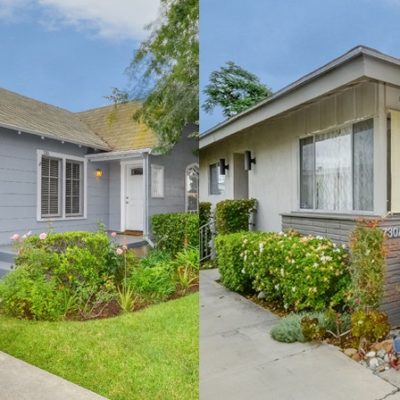 Two Beautiful Charming Houses Located on Ramona Street, San Gabriel