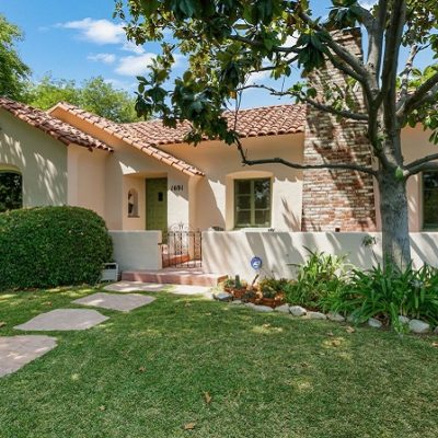 Spanish Colonial Revival Home Designed by Herbert R. Brewster, Located in Altadena