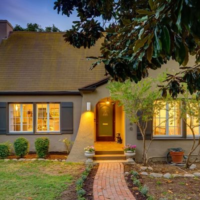 An Idyllic English Revival Home Located at the Altadena Country Club Neighborhood