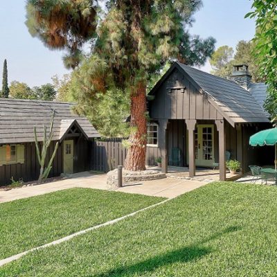 An Enchanting 1930s Craftsman-style Chalet Located on Woodland Drive, Sierra Madre