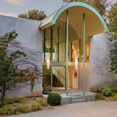 A Beautiful Gated Modernist Mid-Century Home Located on El Molino Avenue, Pasadena