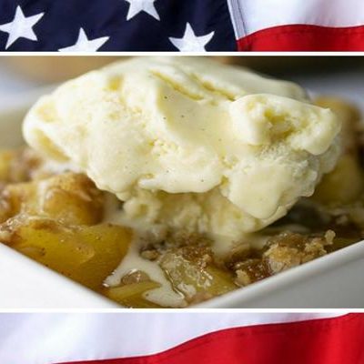 Settle Down With All-American Apple Crumble for a Long Night Watching the Returns