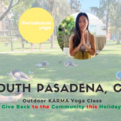 Give Back to the Community While Meditating at Outdoor Karma Yoga