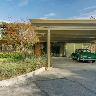 A Beautiful, Secluded Home Located in Glendale’s Modernist Haven of Whiting Wood