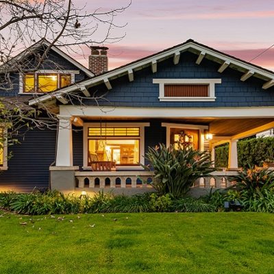A Beautiful Updated 1906 Craftsman Style Home Located on Mentor Avenue, Pasadena