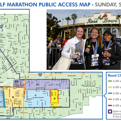Rose Bowl Half Marathon, 5K & Rush Kids Run Happening Set For Sunday in the Arroyo