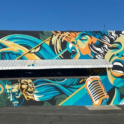 Local Arts Facility Gets a Facelift with New Mural to Be Unveiled Saturday