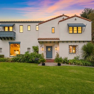 Gorgeous, Updated 1928 Tuscan Revival Style Home Located on Windsor Road, San Marino
