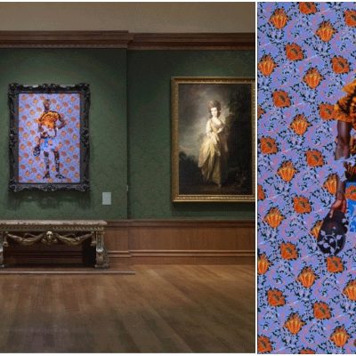 Kehinde Wiley’s “A Portrait of a Young Gentleman” Revealed at Huntington Library