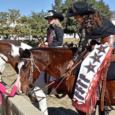 See the Spectacular Rose Parade Horses and Riders Up Close Before the Parade, at Equestfest