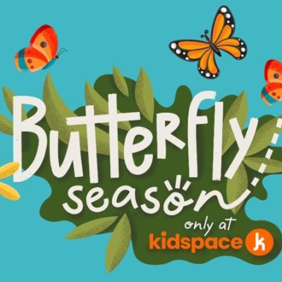 The Caterpillars are Coming! 26th Annual Butterfly Season at Kidspace Children’s Museum