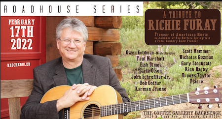 The Roadhouse Series Continues With A Tribute to Richie Furay, Pioneer of Country Rock