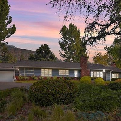 A Beautiful Single Level Traditional-style Home Located on Skyview Drive in Altadena