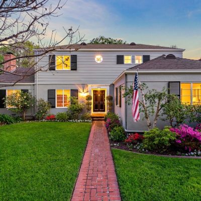 A Beautiful 1937 Colonial-style Home Located on Lambert Drive, Pasadena