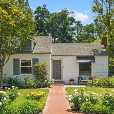 A Reimagined 1940’s Home Located on the Beautiful Tree-Lined Woodlyn Road in Pasadena