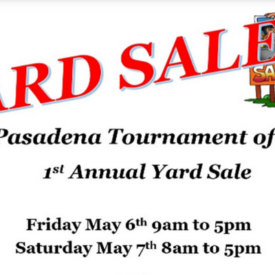 Giant Weekend Yard Sale Will Support the South Pasadena Tournament of Roses