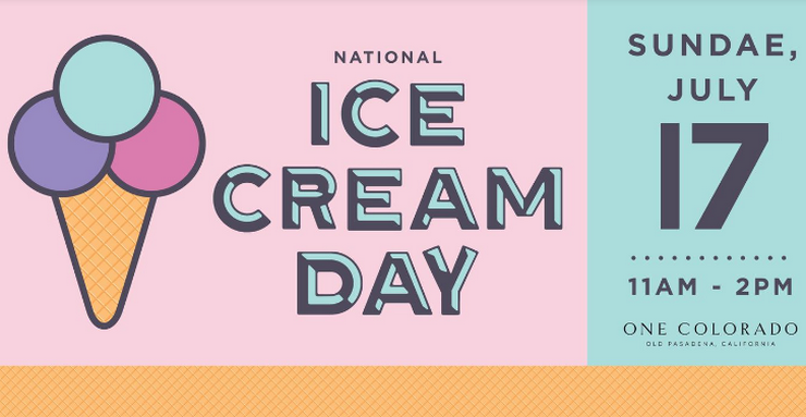Sunday is National Ice Cream Day at Old Colorado