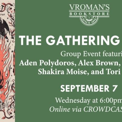 The Gathering Dark Group Event to Feature Aden Polydoros, Alex Brown, Olivia Chadha, Shakira Moise and Tori Bovalino