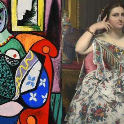 Eighteenth Century French Neoclassical Painter and Cubism Pioneer Picasso Come Face to Face at the Norton Simon in Pasadena