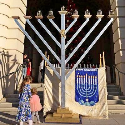 Menorah Lighting at City Hall on Sunday Will Signal Start of Hanukkah in Pasadena