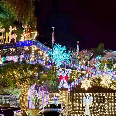 Pasadena’s Upper Hastings Ranch Neighborhood Lights Up for the Holidays