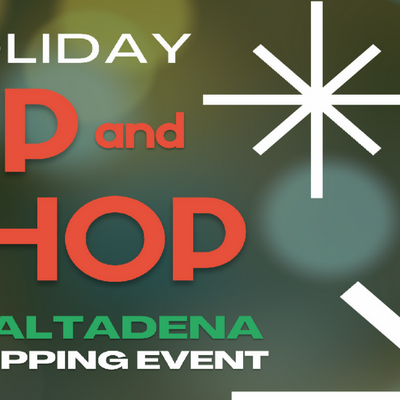 Holiday SIP & SHOP at Mariposa Junction in Altadena Kicks Off Holidays In Style on Saturday