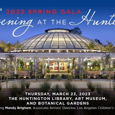 Los Angeles Children’s Chorus Announces Dazzling Gala at The Huntington Library