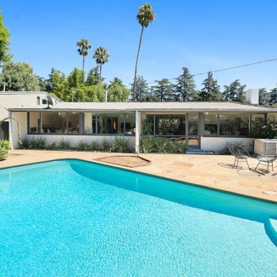 Mid-Century Modern Architecture by Gregory Ain Located on Highview Avenue, Altadena