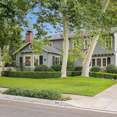 The Cason House, Modern Colonial Revival-style Home Located on Stedman Place, Monrovia