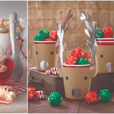 Festive Peppermint Snacks with a Flavorful Pop