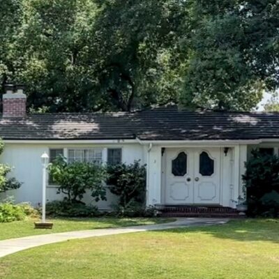 Home of the Week: Baldwin Stocker Gem with Historic Guest Cottage & Garden Oasis