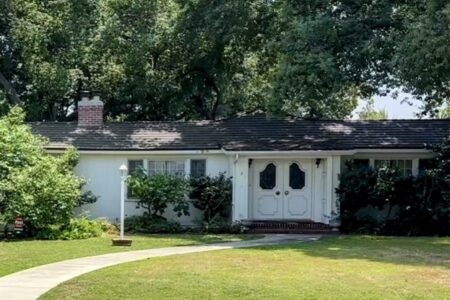 Home of the Week: Baldwin Stocker Gem with Historic Guest Cottage & Garden Oasis