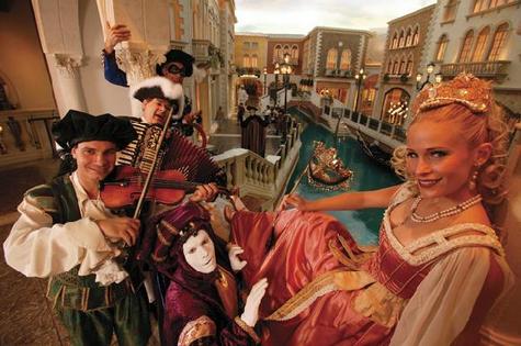 It?s Carnevale Time in Venice, Oops! I Mean the Venetian